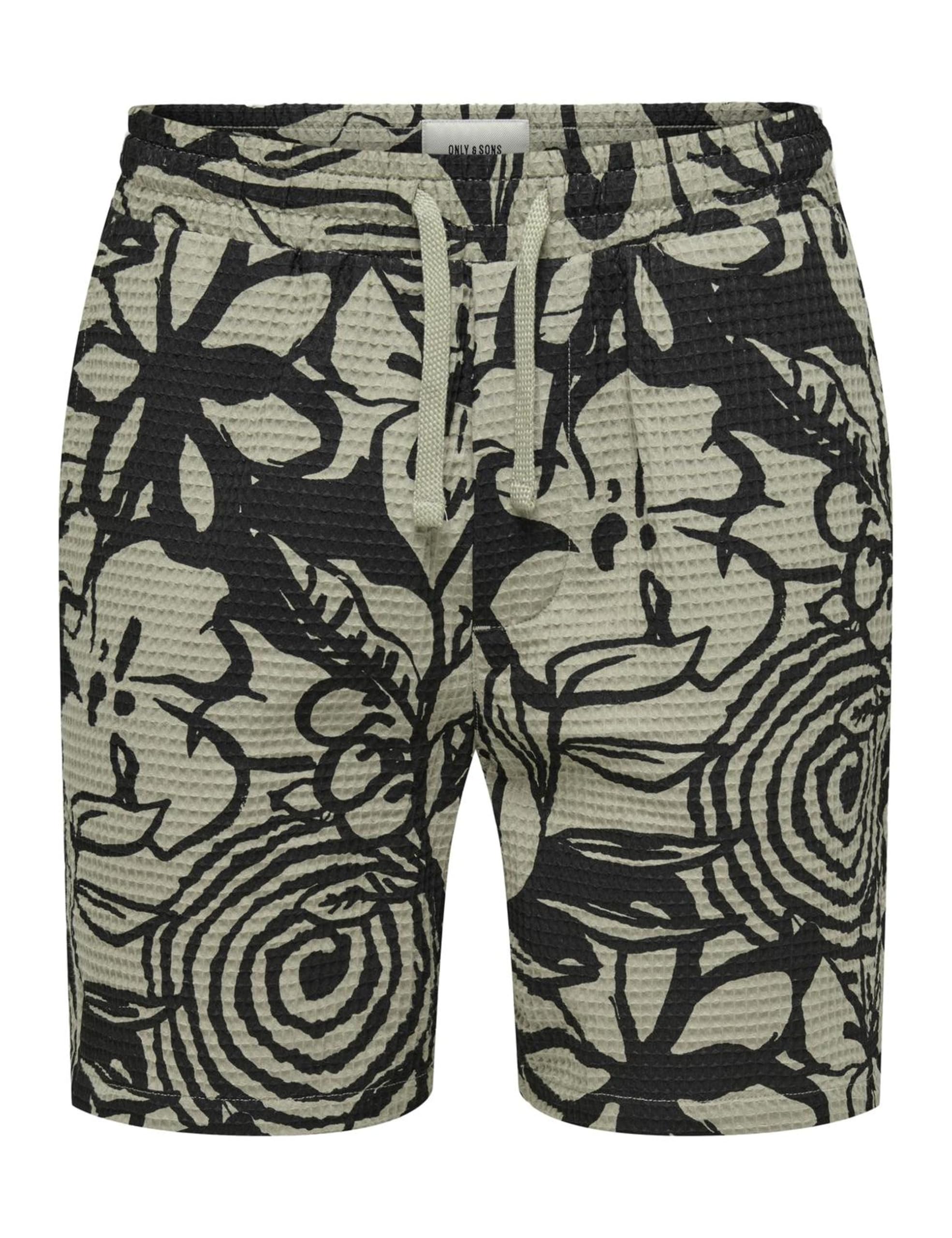 ONLY & SONS Onstel Savier Pantaloncini Uomo Quercia S waffle