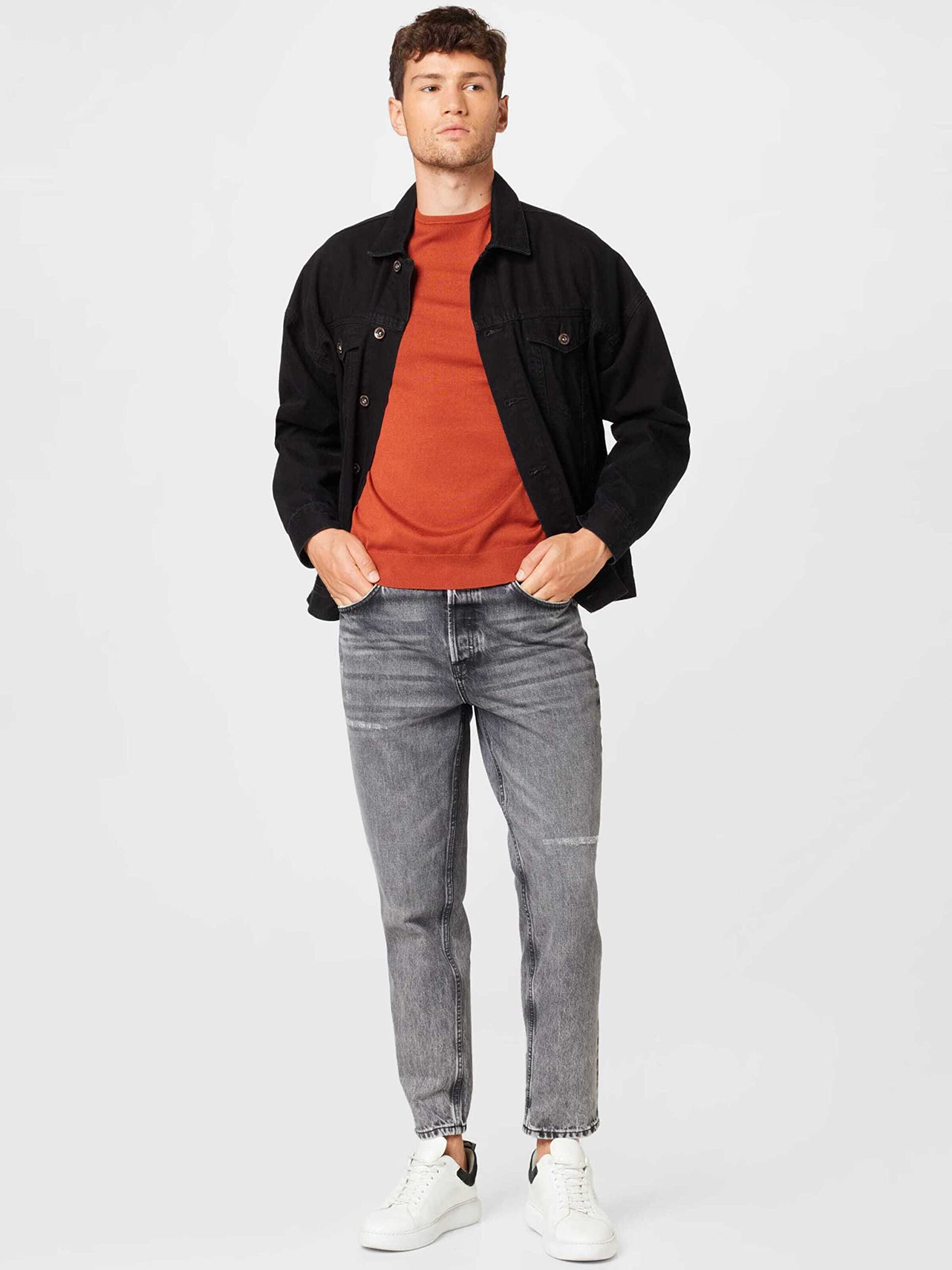 ONLY & SONS Avi Beam jeans uomo grigio denim taglia 42