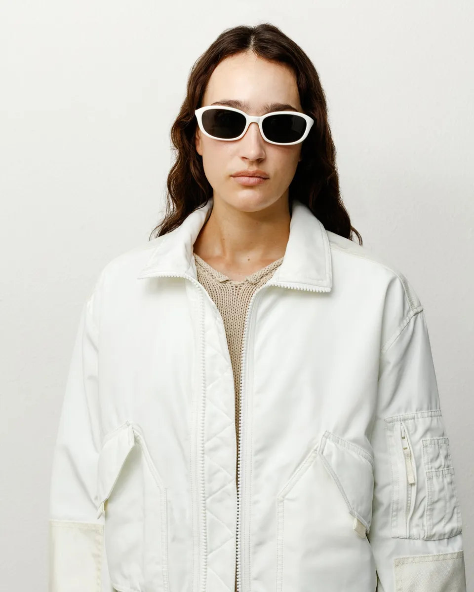 Stussy Eli Sunglasses occhiali sole Cloud Black Lens