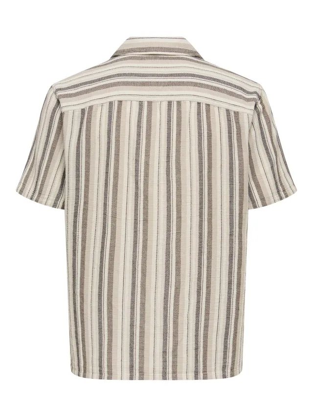 Only & Sons Onstrev Camicia uomo M blu notte manica lunga
