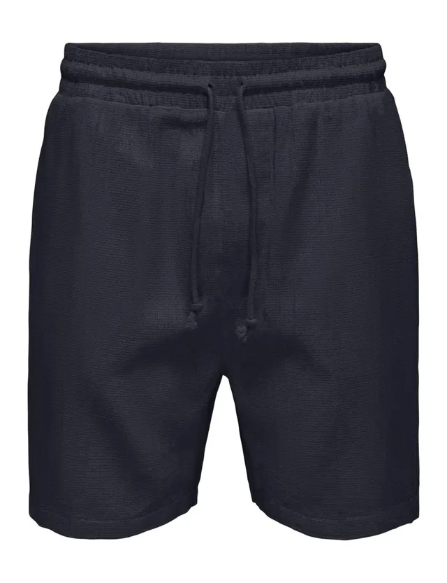 Only & Sons Onstrev Life pantaloncini uomo L navy cotone