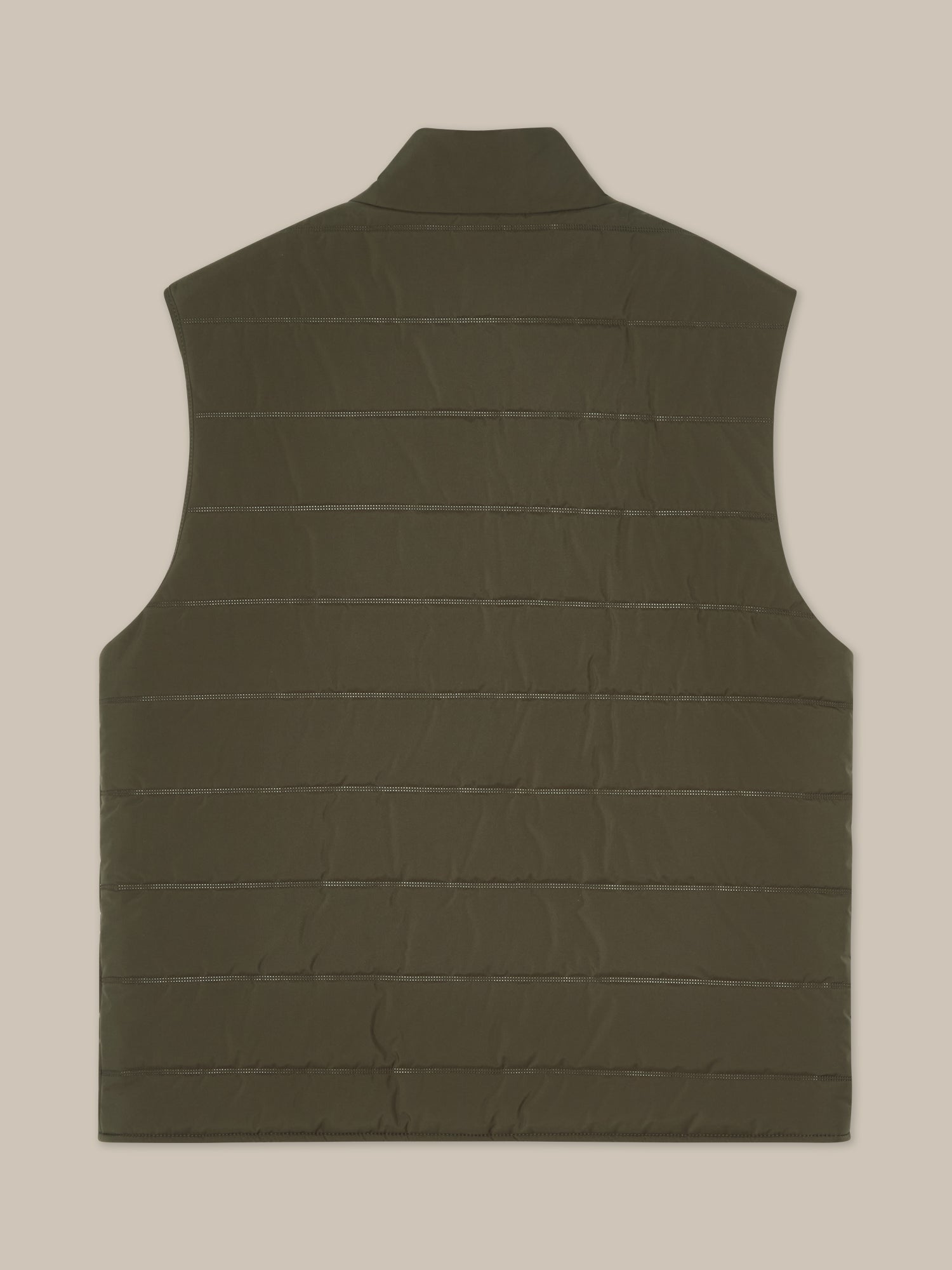 Robert Talbott Driver Gilet Trapuntato Verde Sage Green