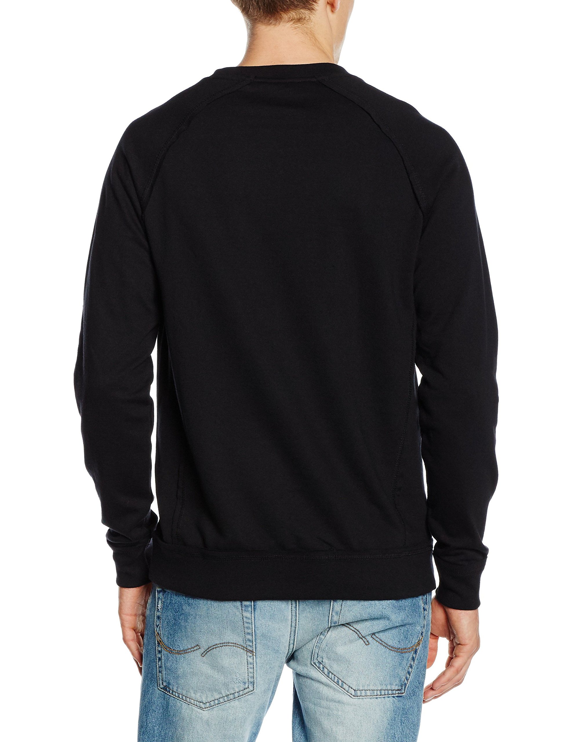ONLY & SONS Onsfrede felpa girocollo uomo L nero cotone