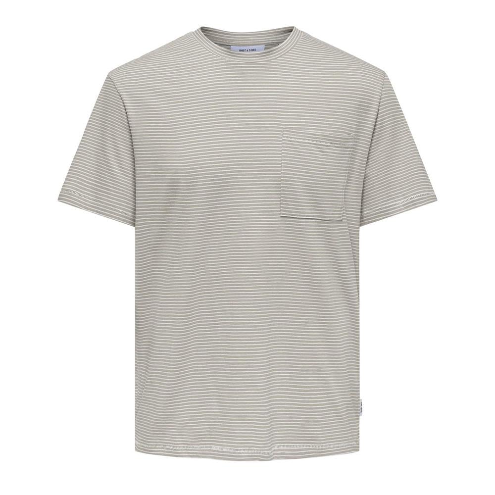 Only & Sons Onsbale t-shirt beige cotone taglia M uomo