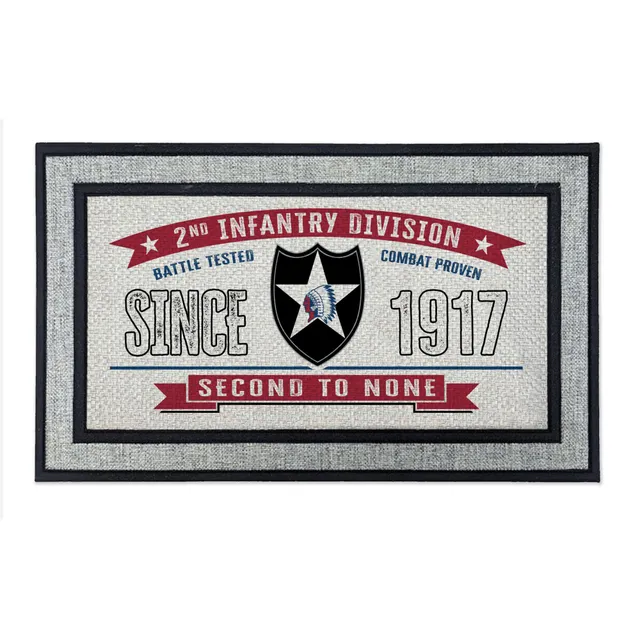 7.62 Design US Army 2nd Infantry Division zerbino 45x76 grigio