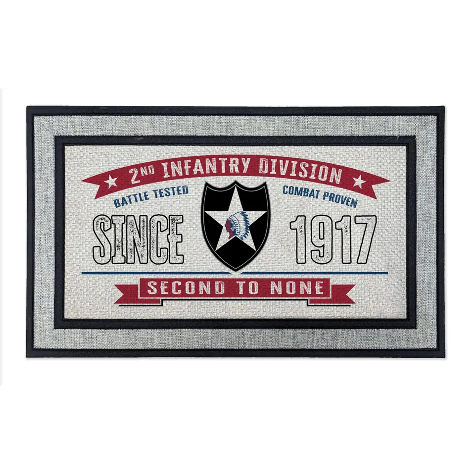 7.62 Design US Army 2nd Infantry Division zerbino 45x76 grigio