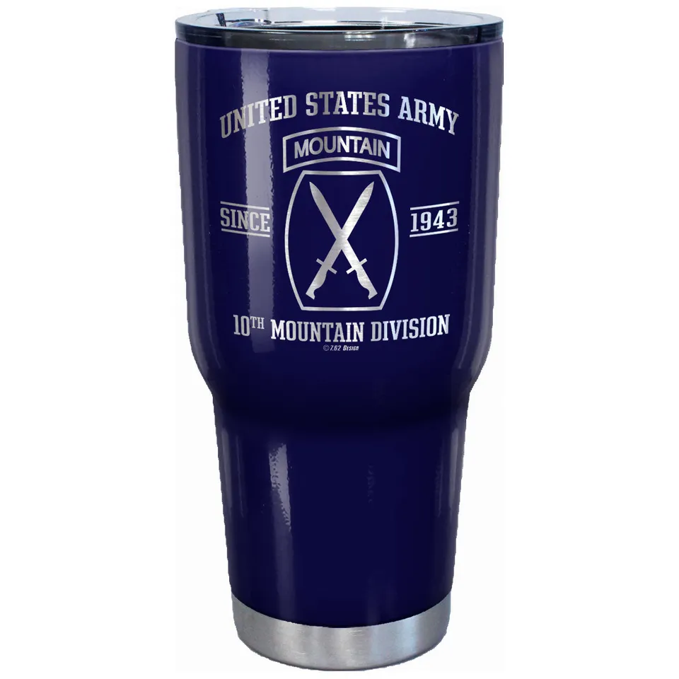 7.62 Design US Army 10th Mountain tazza viaggio 946ml acciaio