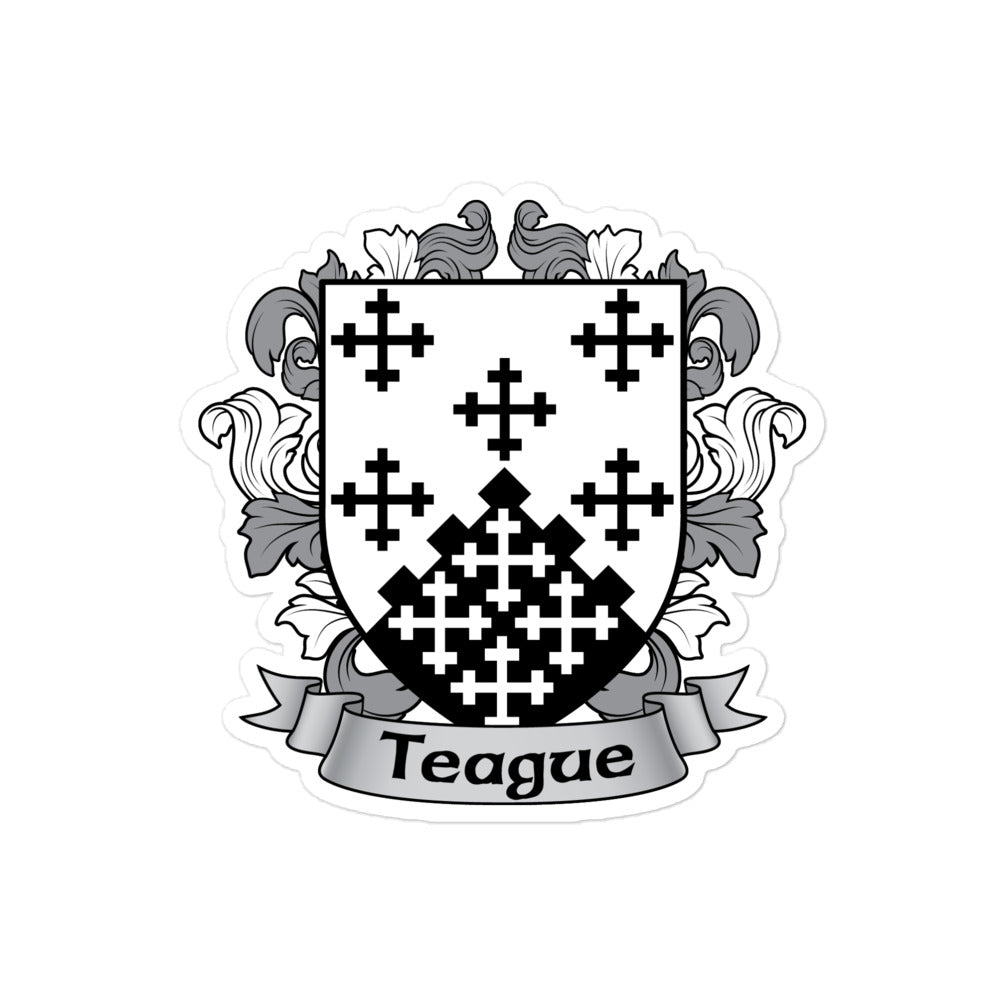 7.62 Design Teague Irish Coat of Arms sticker vinile 4"x4"