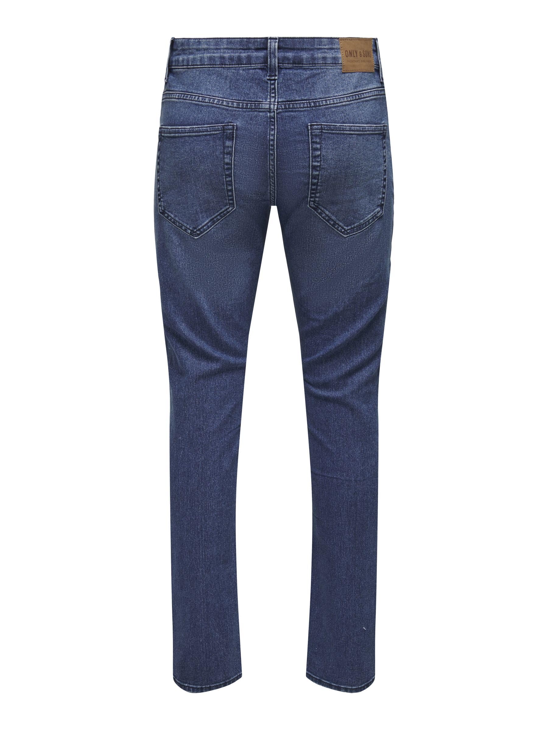 Only & Sons Jeans Slim Uomo Jeans 31W 32L Elasticizzato