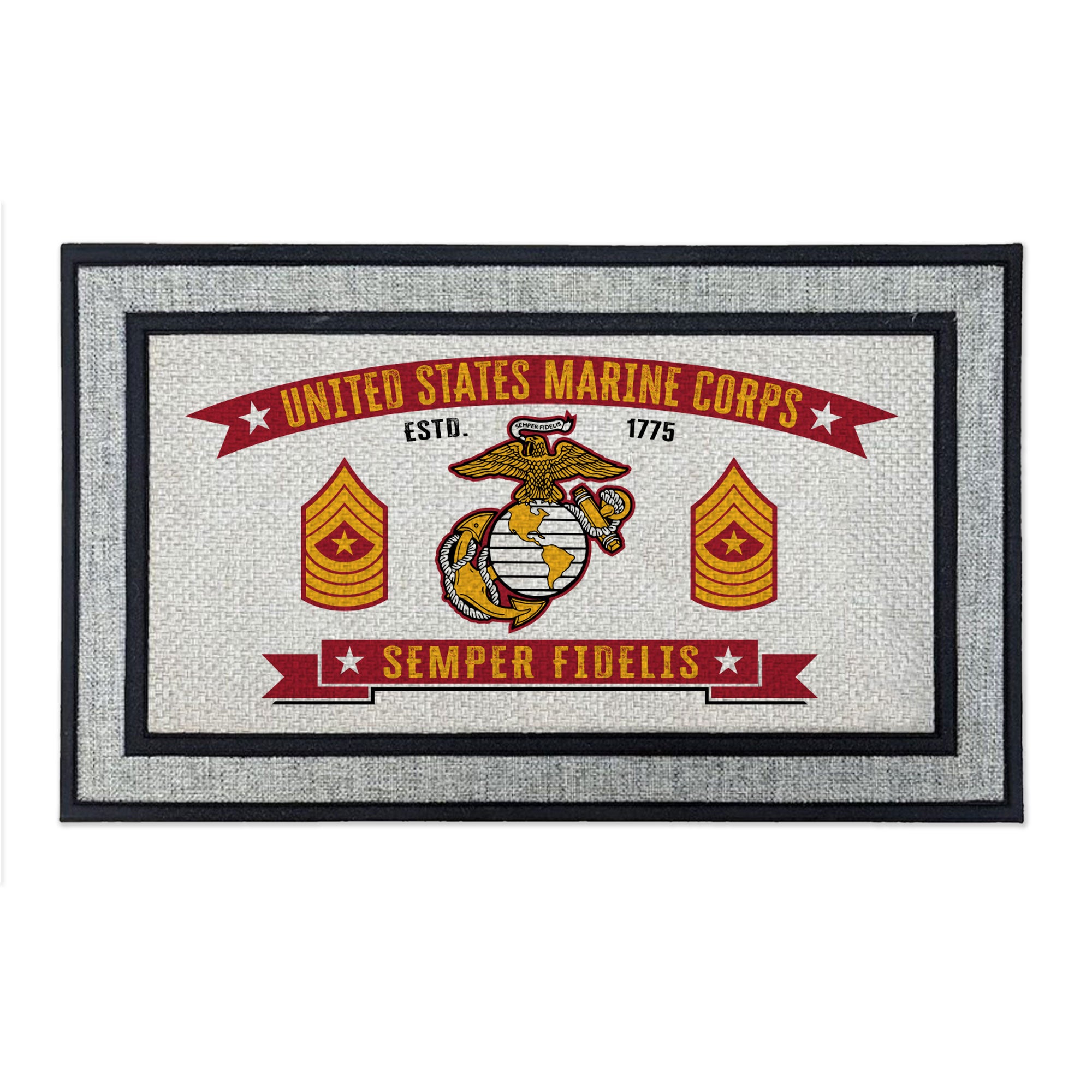 7.62 Design USMC Sergeant Major zerbino 45x76 cm gomma