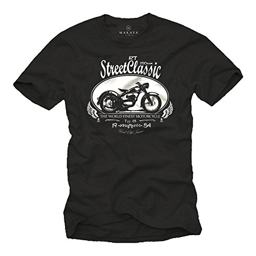 Makaya DKW RT 250 T-Shirt Uomo 3XL Cotone Biker
