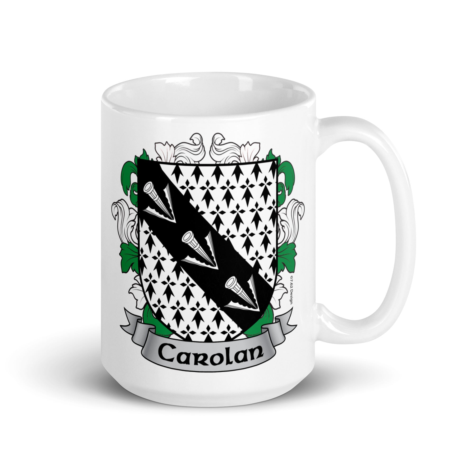 7.62 Design Carolan Irish Tazza ceramica 15oz stemma