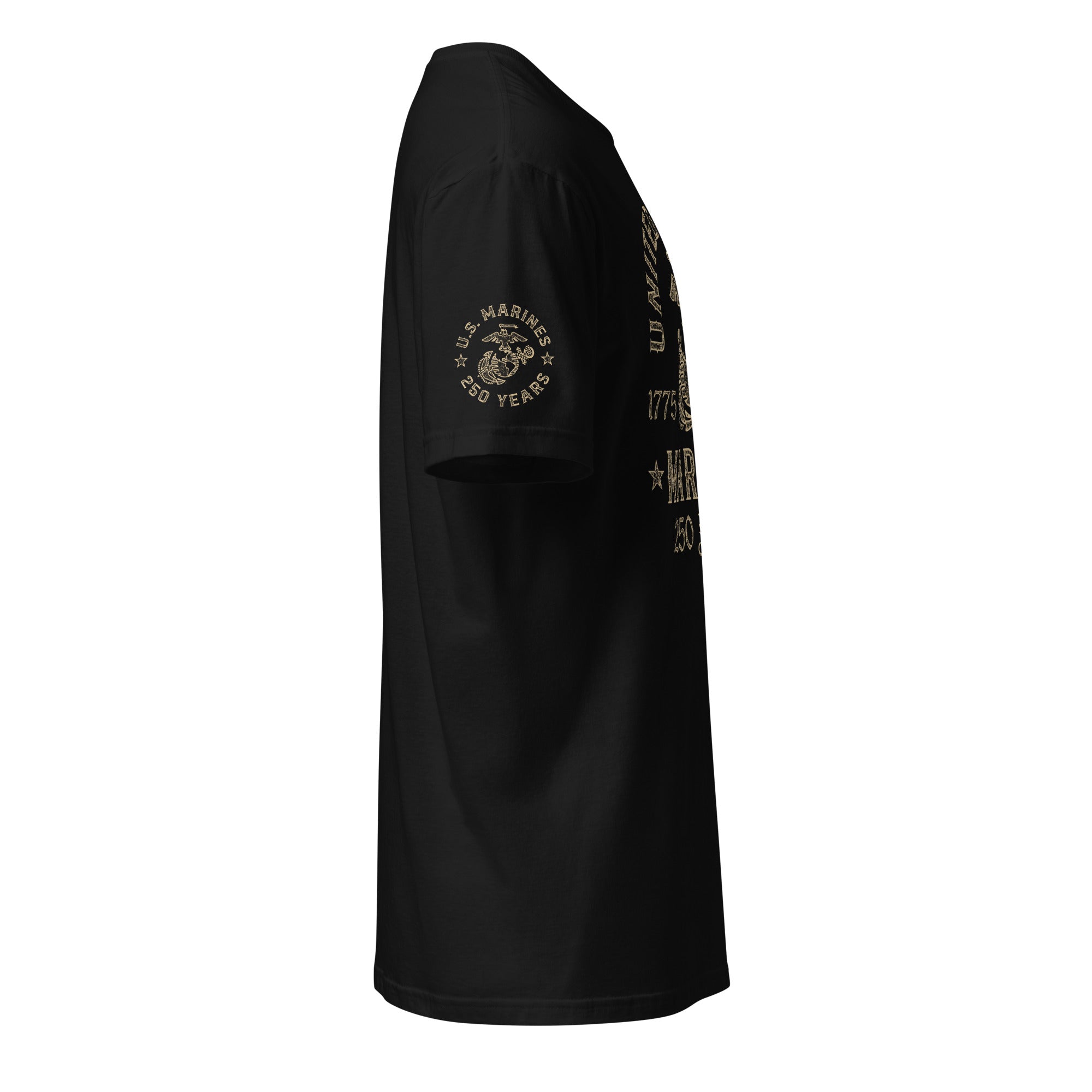 7.62 Design USMC 250th Birthday maglietta uomo cotone nera