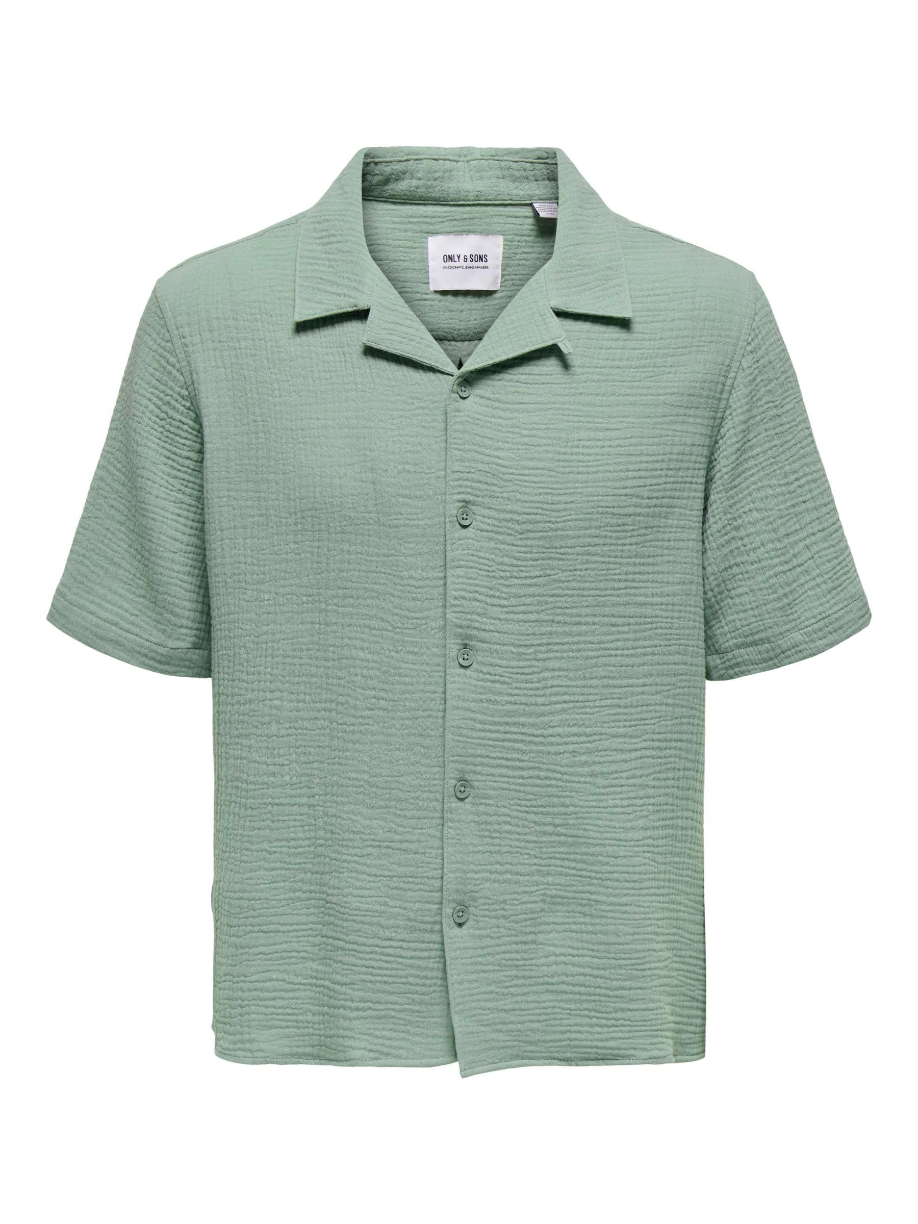 ONLY & SONS Onskyle Camicia Uomo Cotone Collo Regular