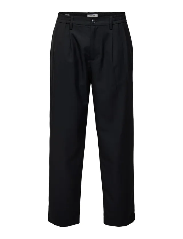 Only & Sons Onsgenova 0380 Pantaloni Uomo Nero Tailored