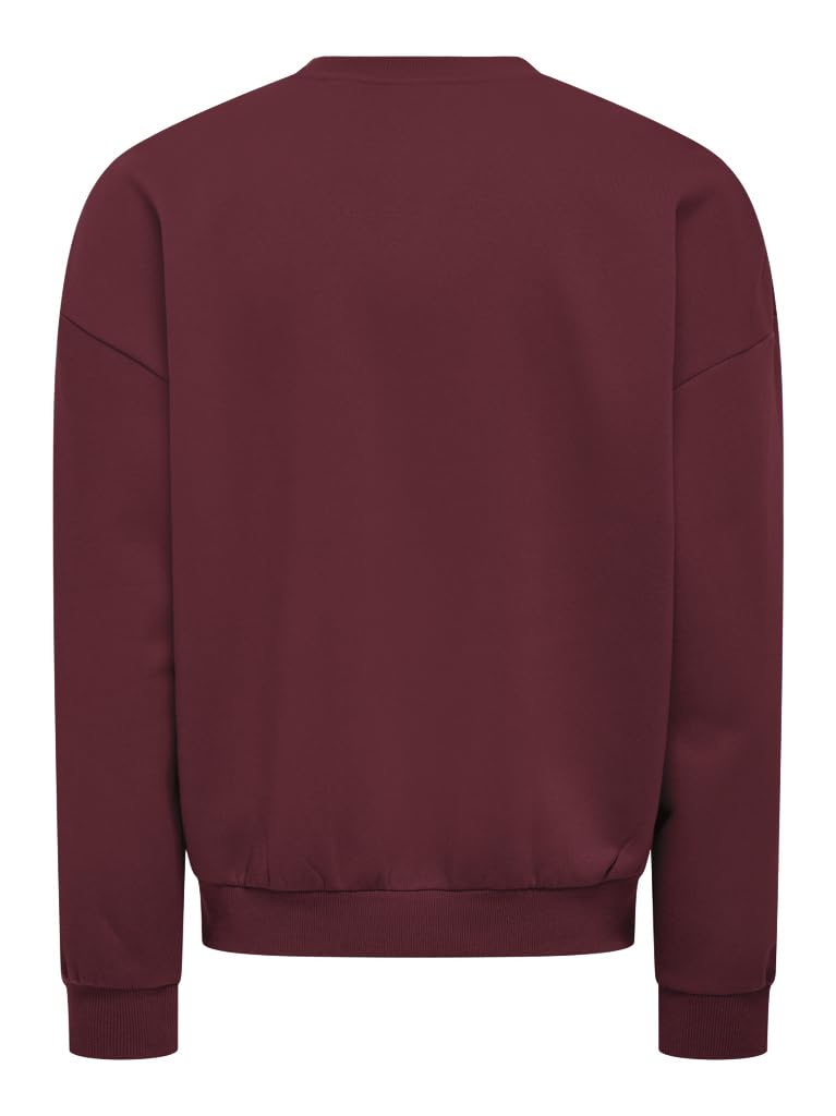 Only & Sons Onsceres Felpa Uomo Rossa Port Royale L