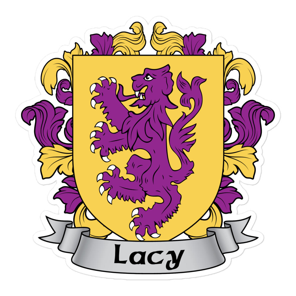 7.62 Design Lacy Irish Coat of Arms Adesivo vinile 7x7 cm