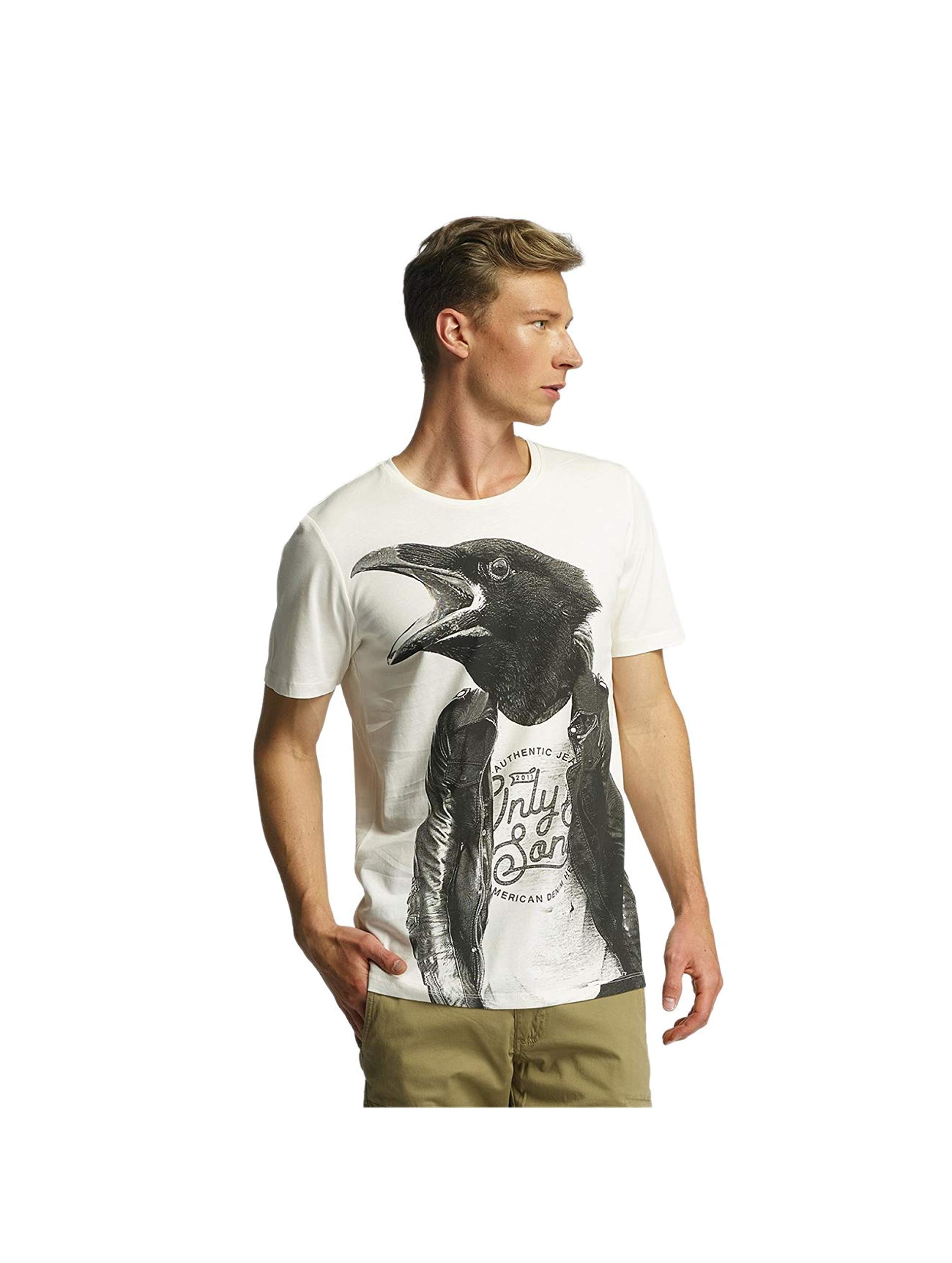 Only & Sons Onshamit T-Shirt Uomo Nero L Stampa Foto