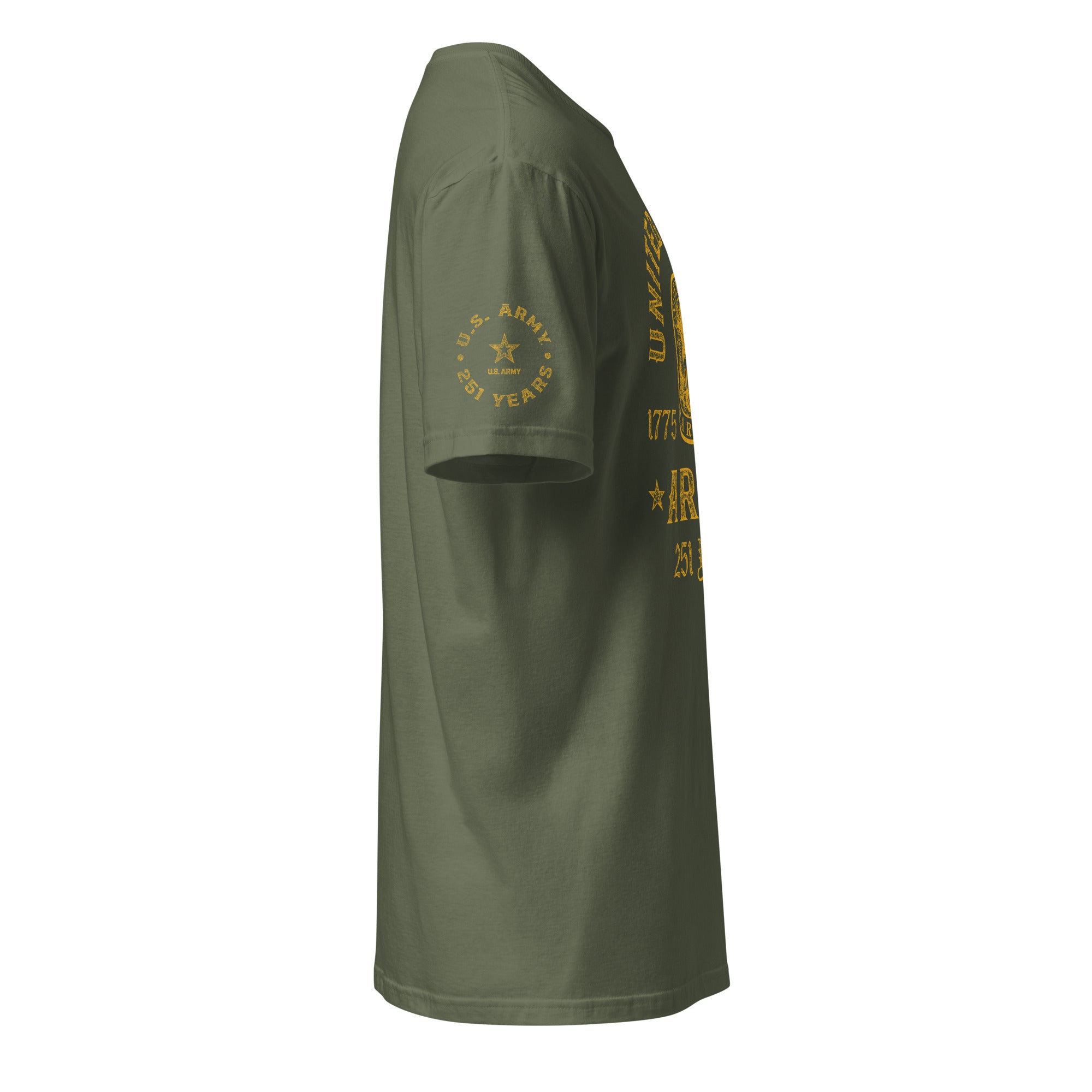 7.62 Design U.S. Army 251st Birthday maglietta nera cotone