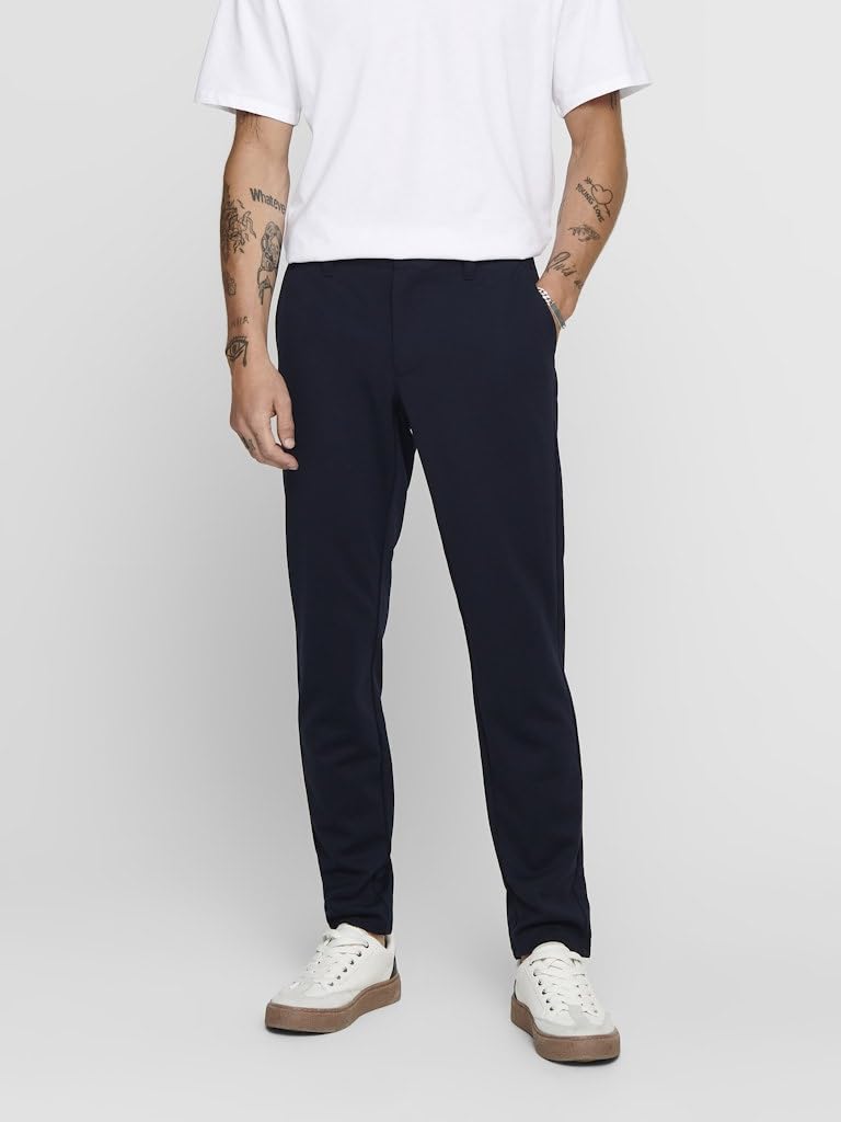 Only & Sons 22010209 Pantaloni Uomo Blu 34W/36L