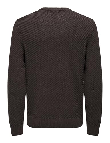 ONLY & SONS Onsfoster maglione girocollo blu marine maglia uomo