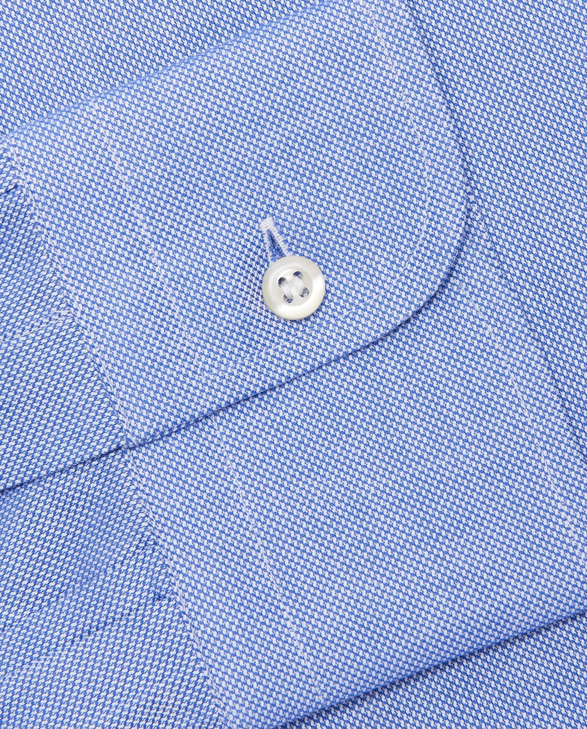 Camicissima Permanent Camicia Azzurra Regular con Taschino