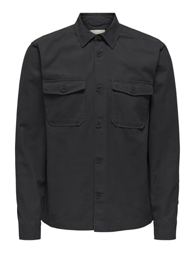 Only & Sons Onslev Camicia Uomo Overshirt Rosin XL
