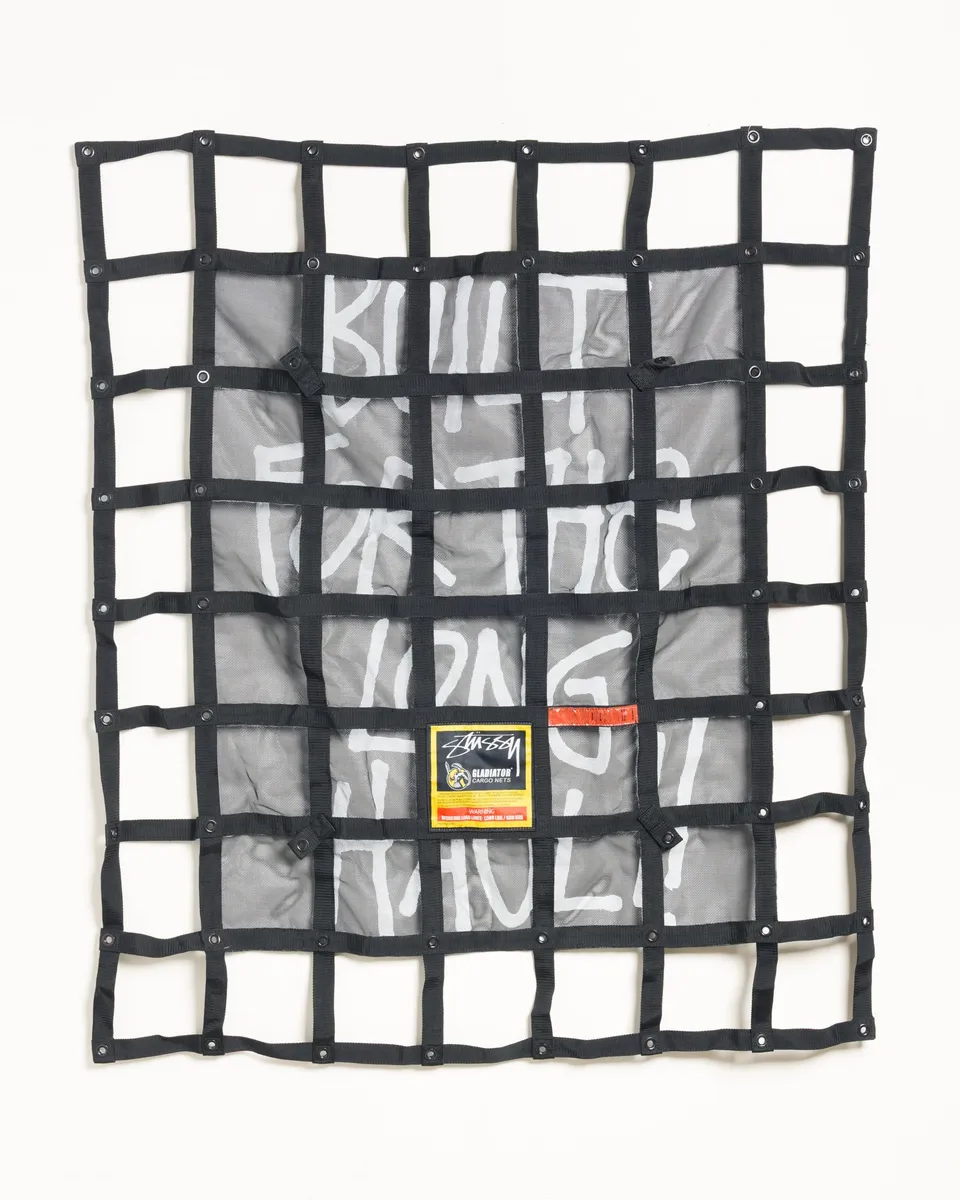 Stussy Cargo Net rete carico Black 144x160 cm 680 kg