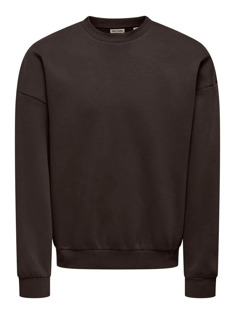Only & Sons Onceres felpa girocollo uomo tinta unita