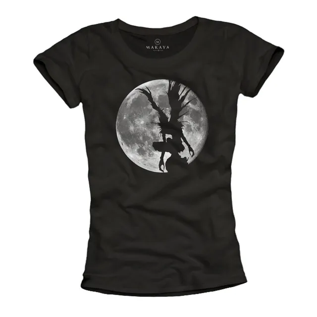 MAKAYA Ryuk T-Shirt Donna L Anime Cotone Nerd