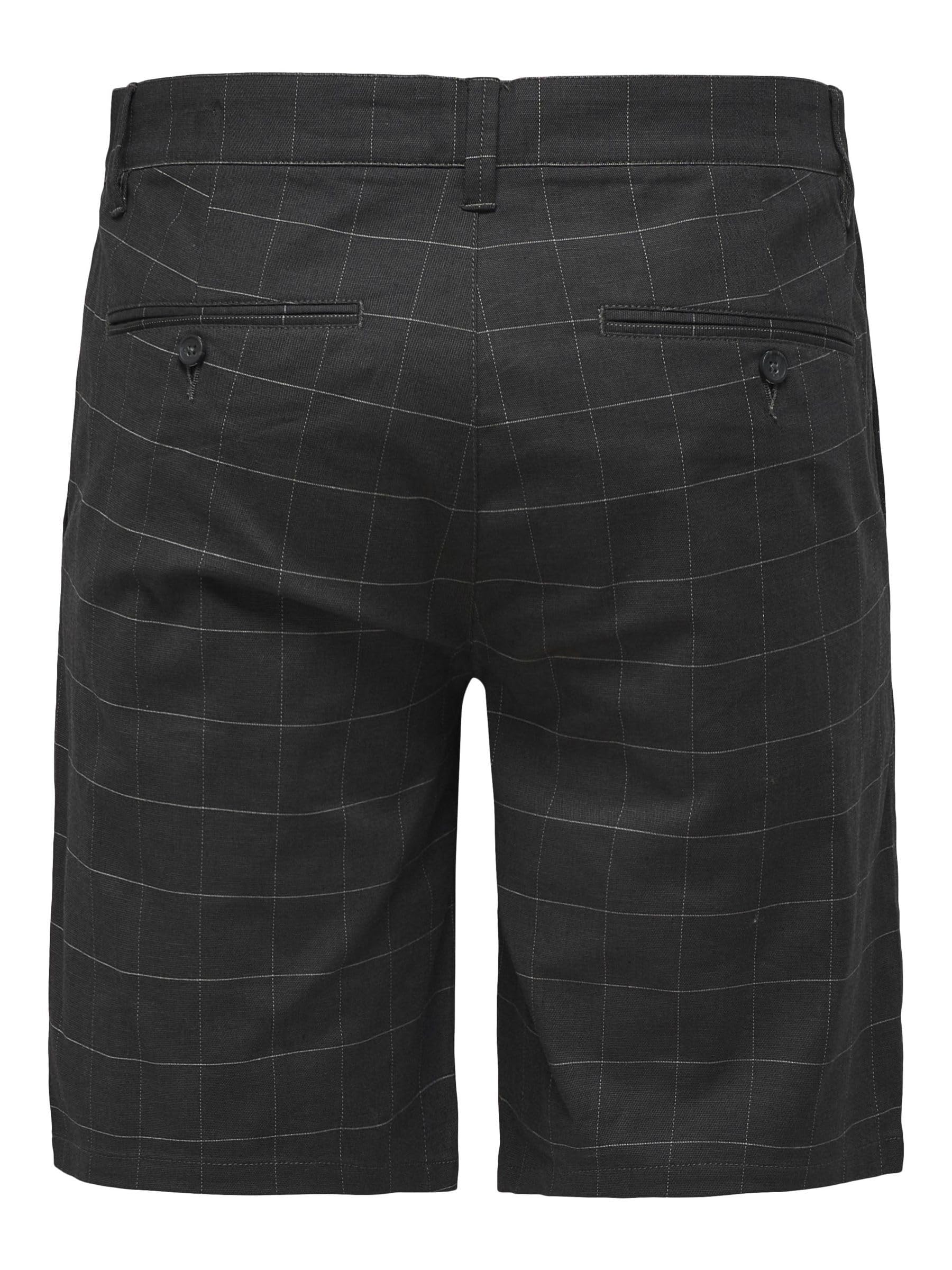 Only & Sons pantaloncini quadri elasticizzati uomo