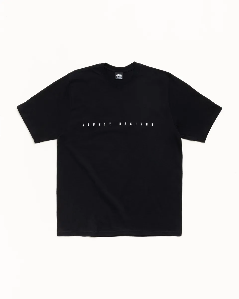Stussy S Box Tee t-shirt nera 100% cotone