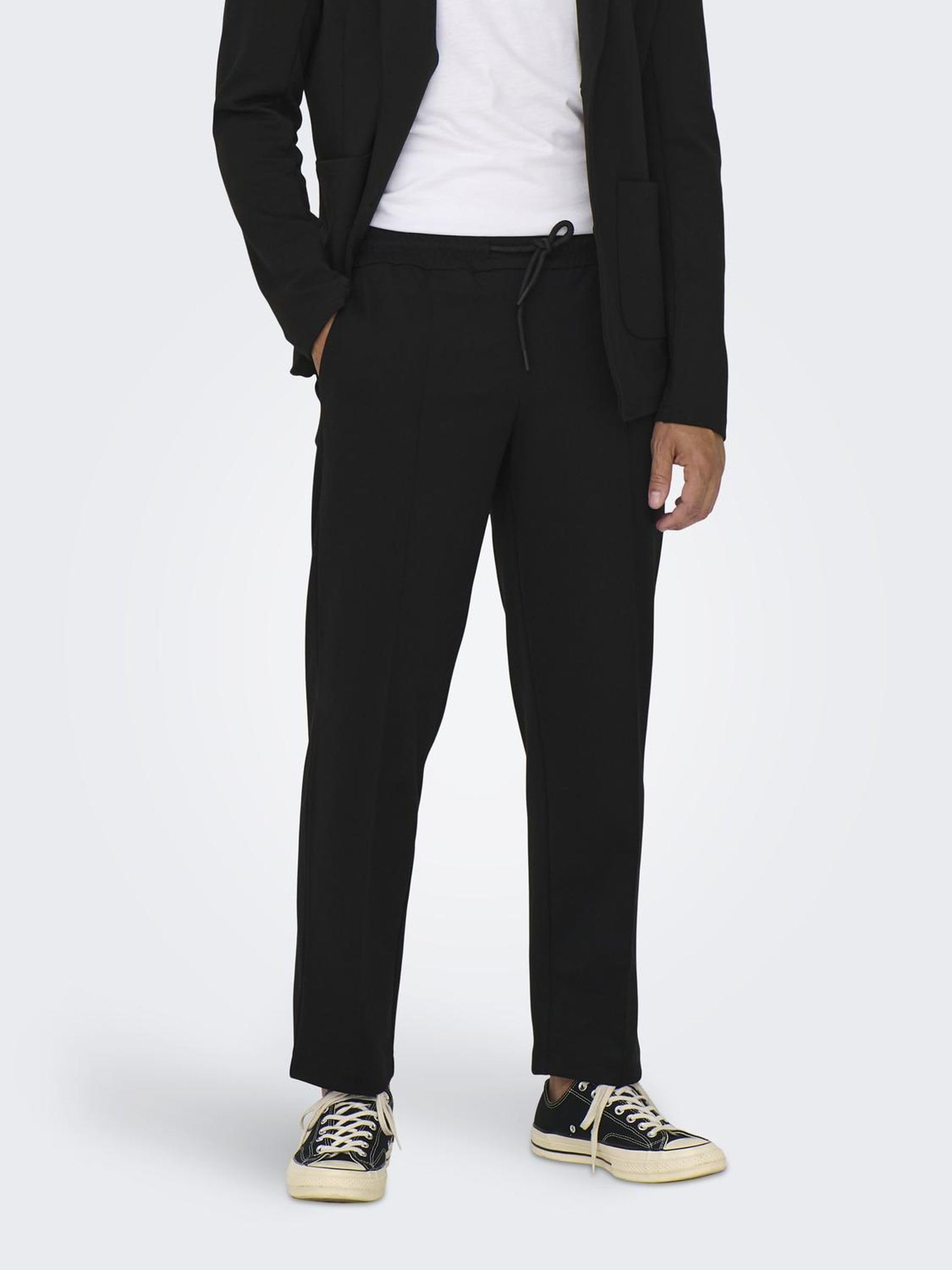 ONLY & SONS Tailored Tapered Pantaloni Uomo Elastici
