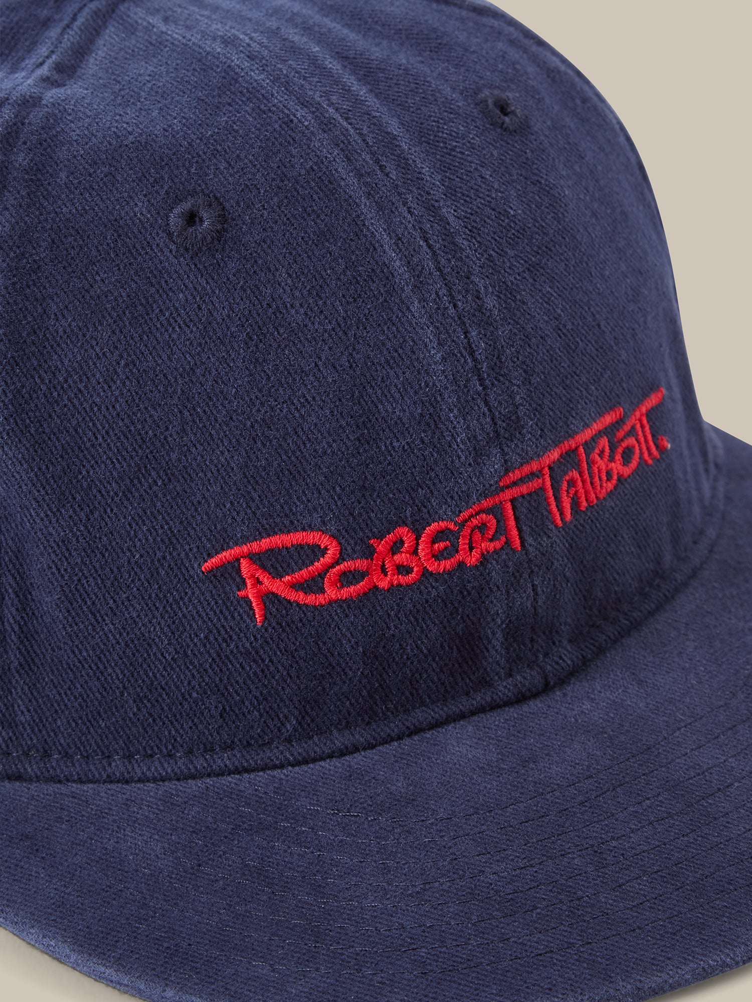 Robert Talbott Selleck Cappello Cotone Blu Navy