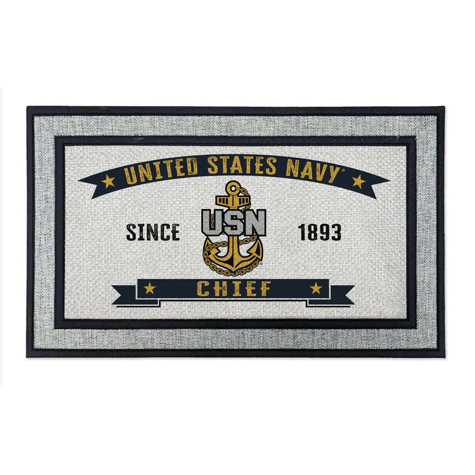 7.62 Design US Navy Chief Petty Officer CPO zerbino 45x76 cm grigio