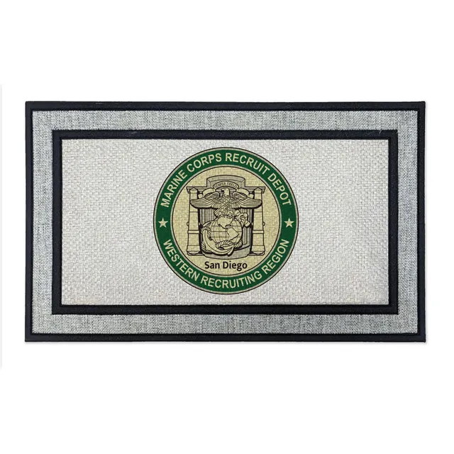 7.62 Design USMC MCRD San Diego zerbino 18x30 grigio
