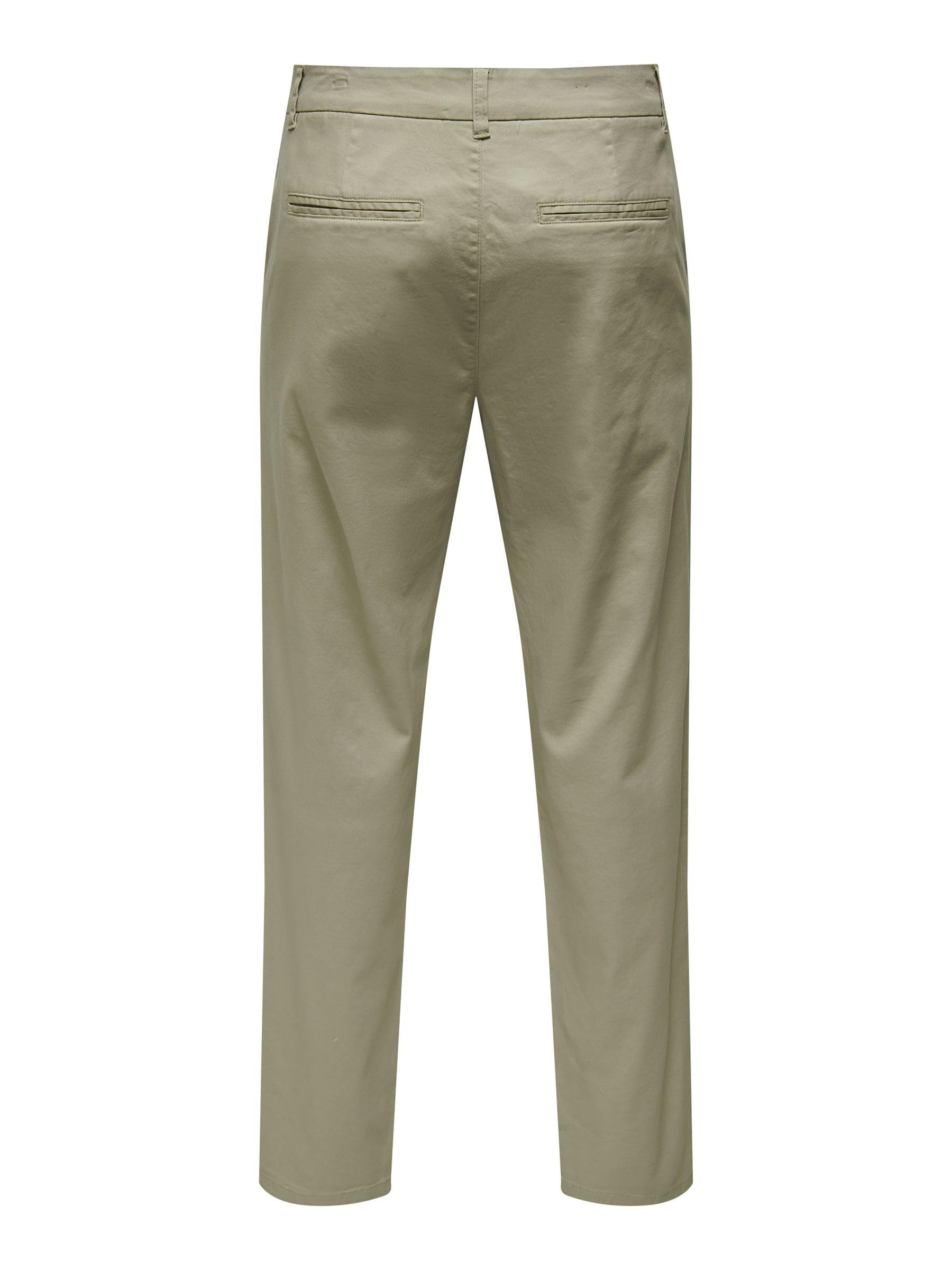 ONLY & SONS OnsLou Tap 0032 Pantaloni Chino Uomo Cotone Tapered