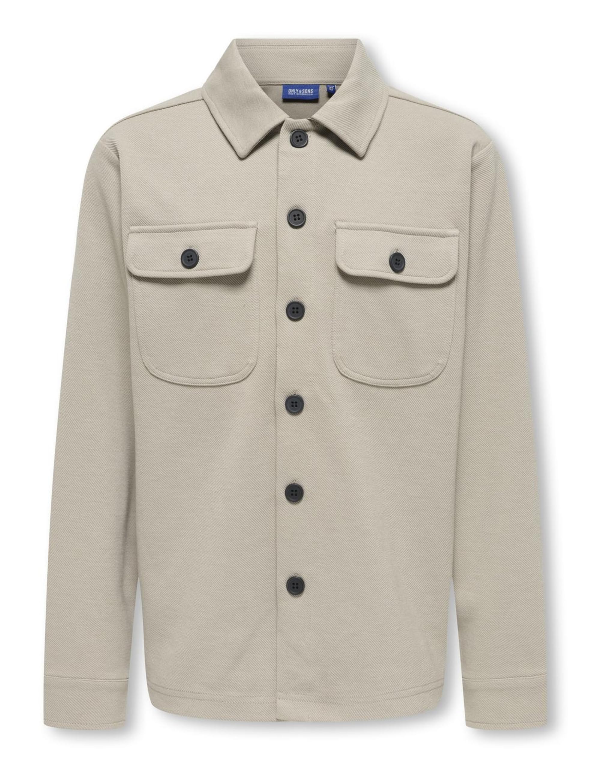 Only Kids Osjnew Kodyl Camicia ragazzo grigia 110