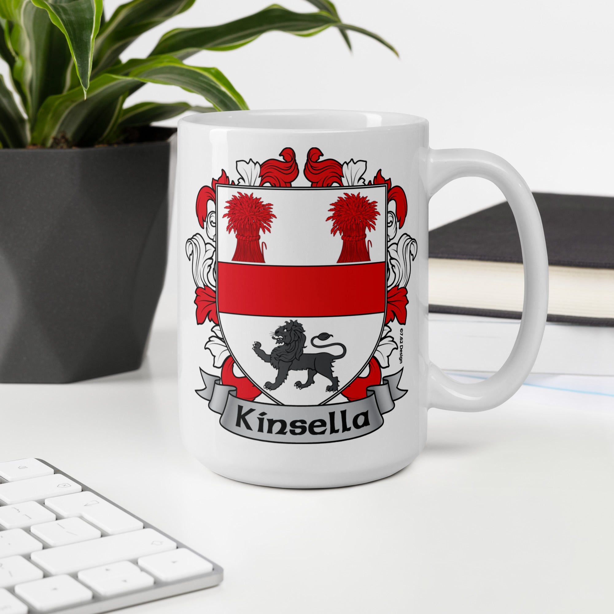 7.62 Design Kinsella tazza ceramica 15oz stemma