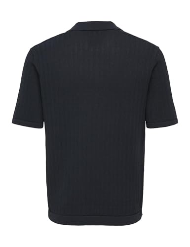 Only & Sons OnsMoon Reg 12 SS Split Polo Uomo Cotone Maniche Corte
