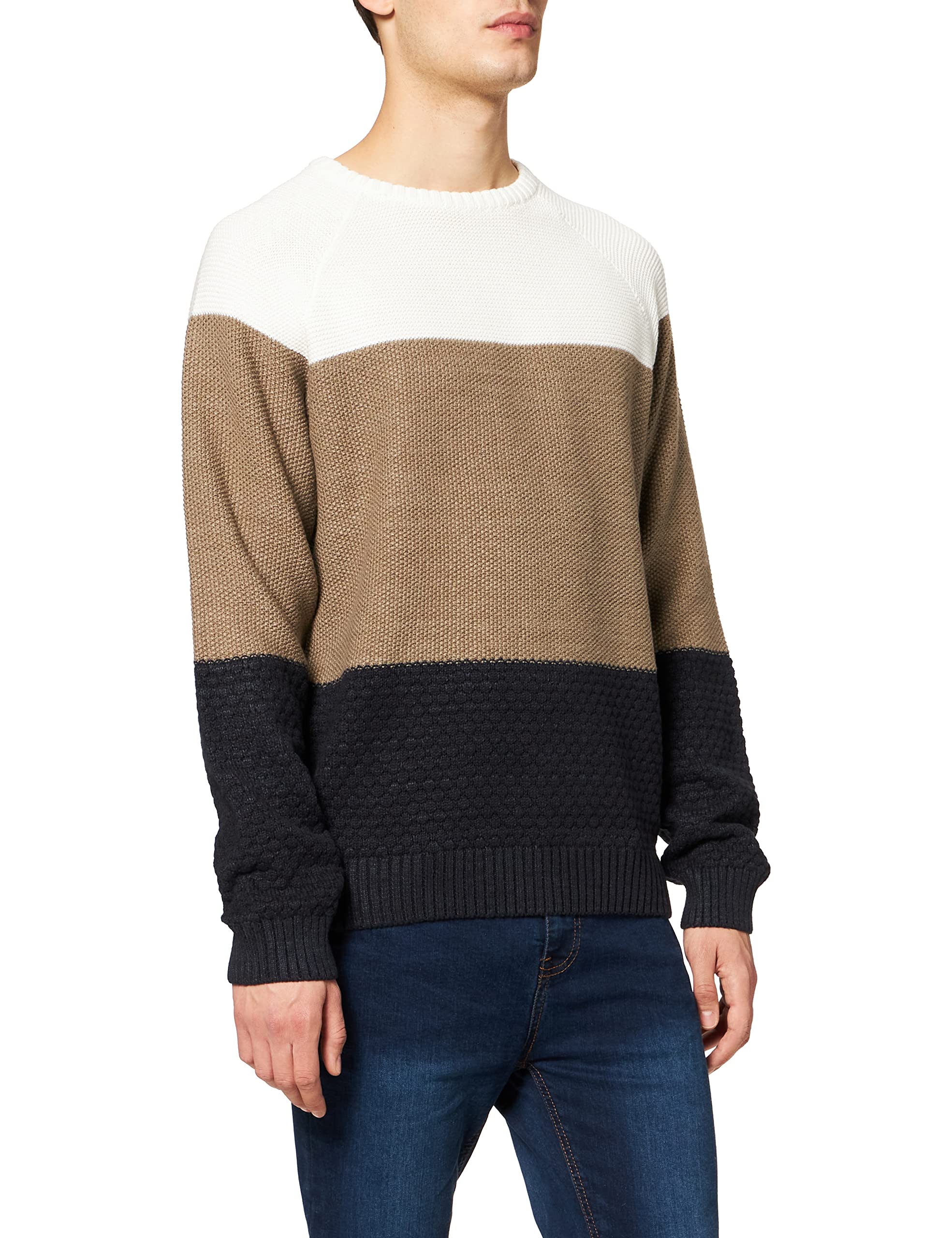 Only & Sons pullover uomo Cloud Dancer XS tinta unita