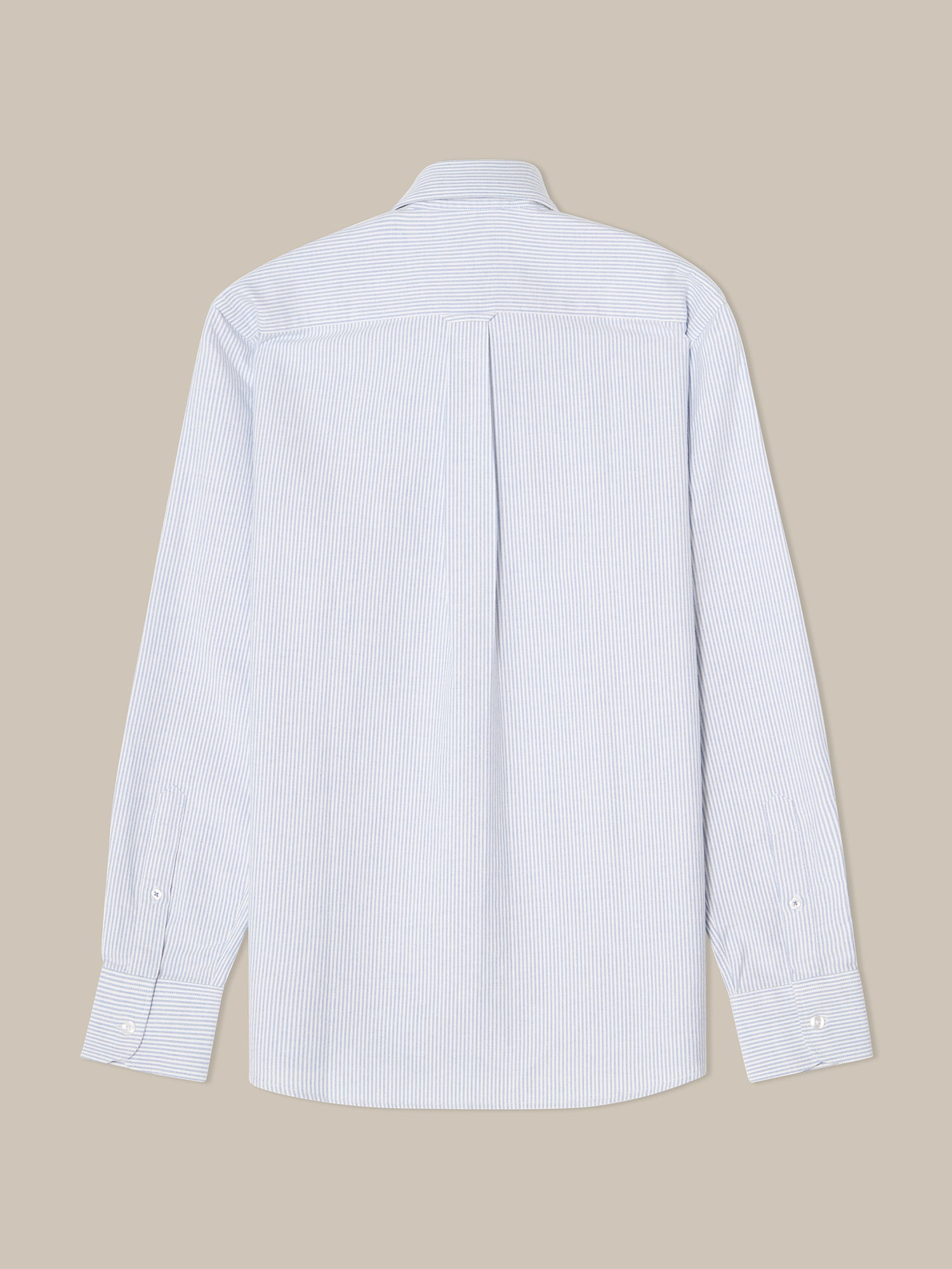 Robert Talbott Harrison Button Down camicia oxford riga blu