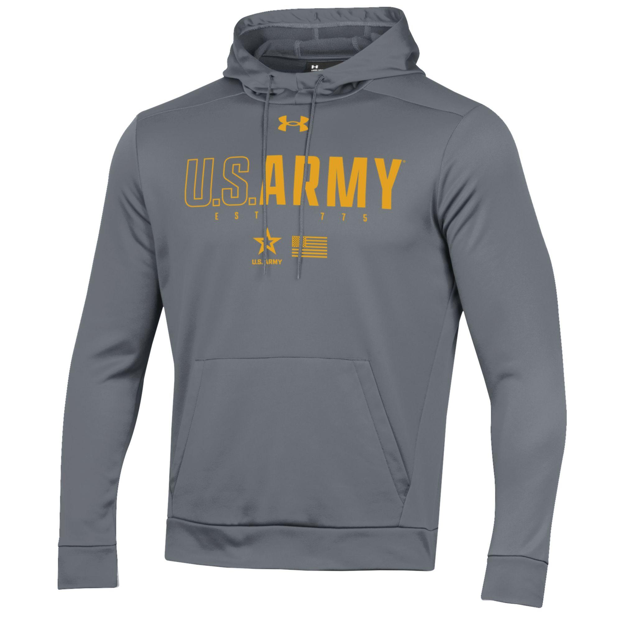 Under Armour Army Armour Fleece felpa cappuccio nera taglia L