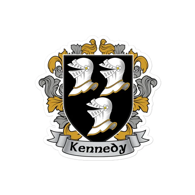 7.62 Design Automotive Adesivo Kennedy Coat of Arms Vinile 3″×3″