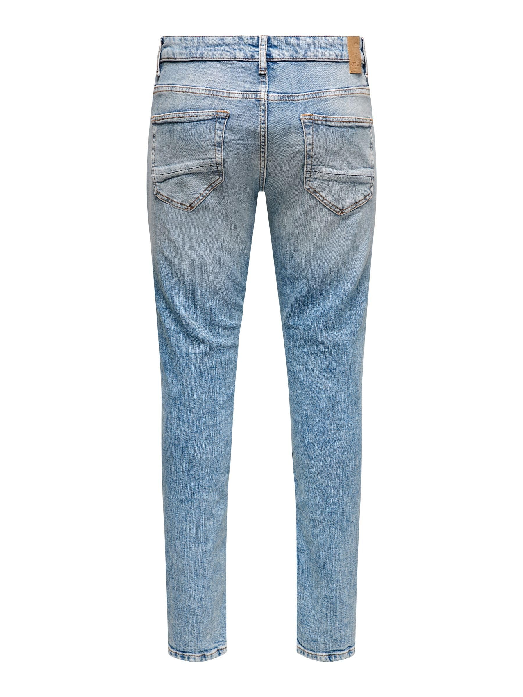 ONLY & SONS Jeans Onsloom Slim Fit Uomo 30W/32L Vita Bassa