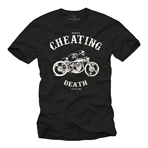 MAKAYA T-Shirt Uomo Cheathing Death Since 1964 Moto M