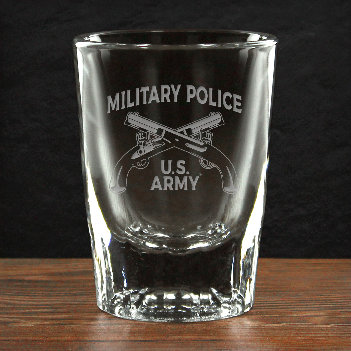 7.62 Design US Army Logo bicchierino shot vetro 44 ml