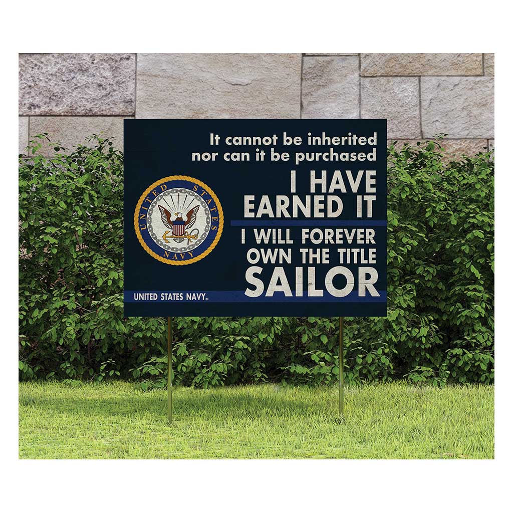 7.62 Design Navy cartello targa giardino 45x60 cm plastica