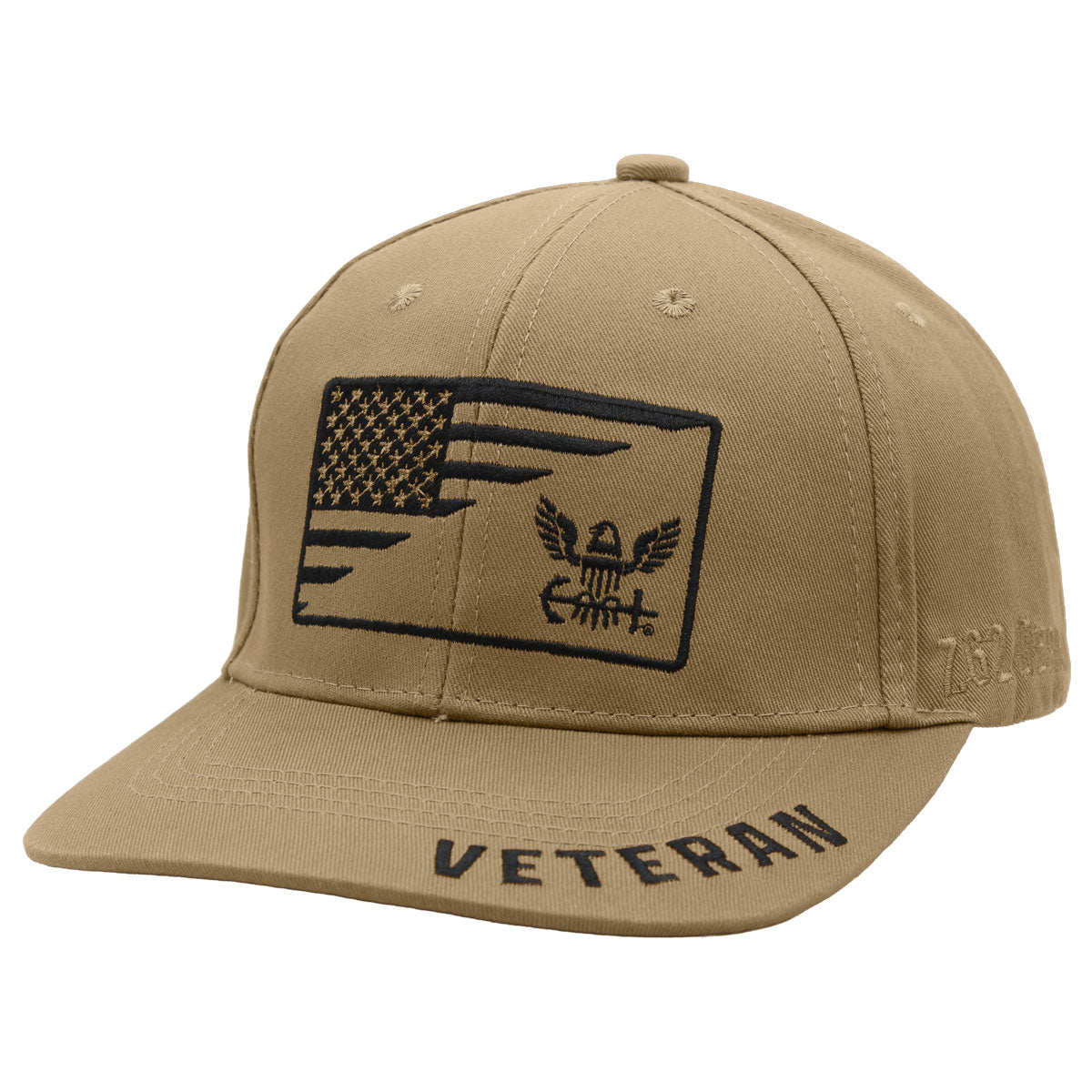 7.62 Design Navy Veteran Split Flag cappellino Coyote taglia unica twill