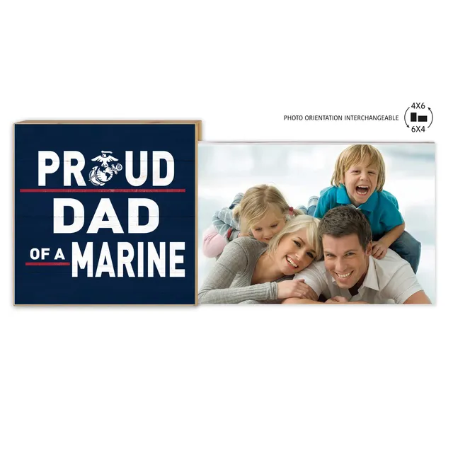 7.62 Design Home USMC Proud Dad Cornice 4x6 foto